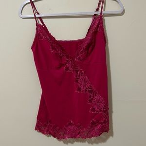 Women’s silk top pink
